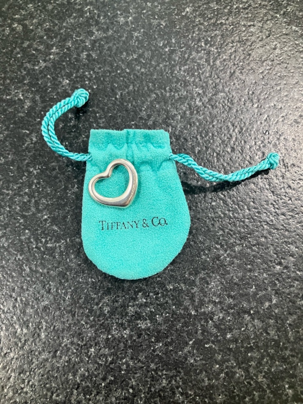 Tiffany & Co. Elsa Peretti Open Heart Pendant - 925